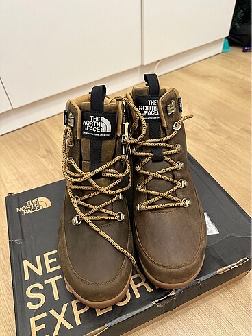 44 Beden kahverengi Renk The North Face Waterproof Bot