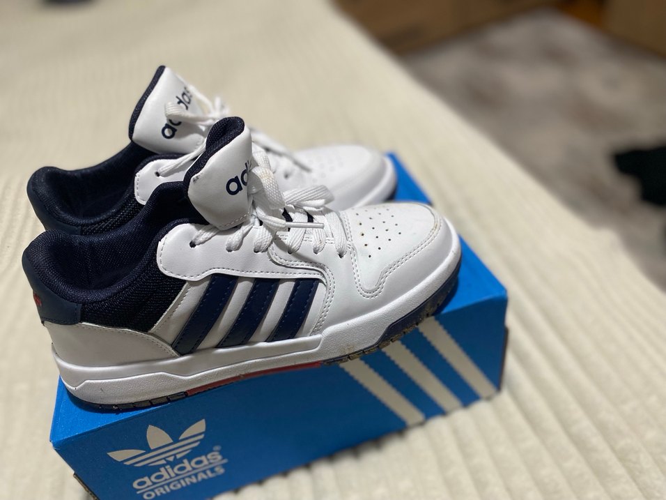 Kadın Beyaz Spor Ayakkabı Velcro - Görsel 3