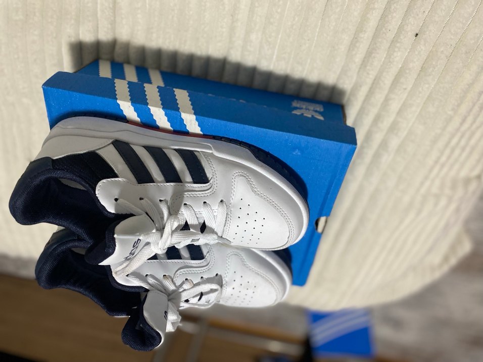 Kadın Beyaz Spor Ayakkabı Velcro - Görsel 2