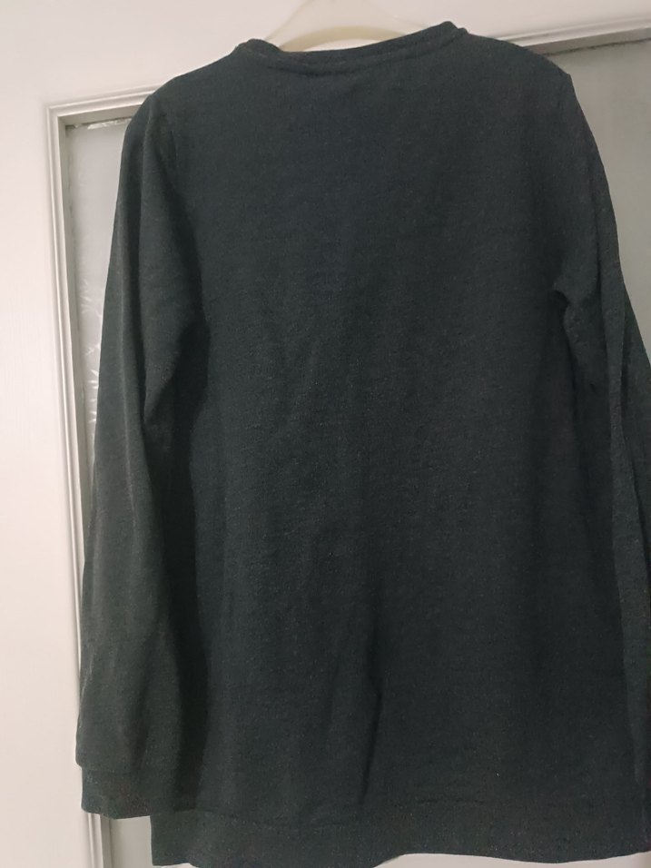 Erkek Gri Uzun Kollu Sweatshirt - Görsel 2