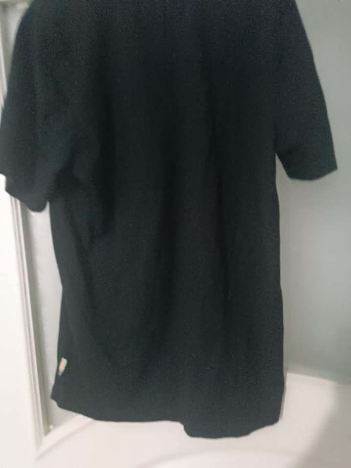 Siyah Real Madrid Baskılı Erkek Tişört - Görsel 2