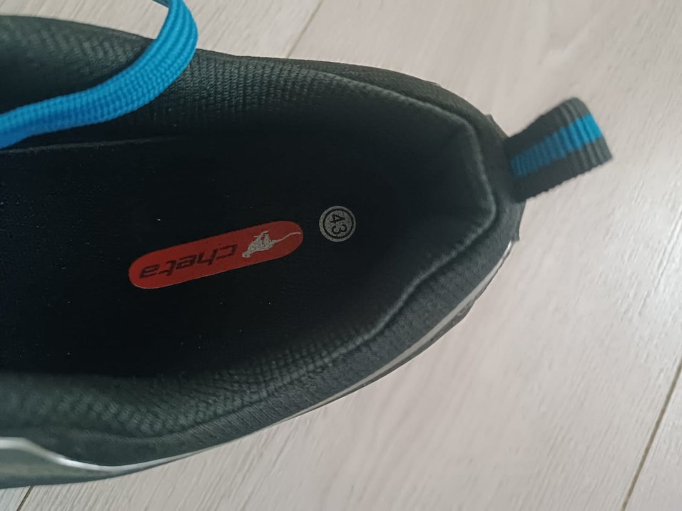 Erkekler için koyu mavi spor ayakkabı bağcıkları - Görsel 5