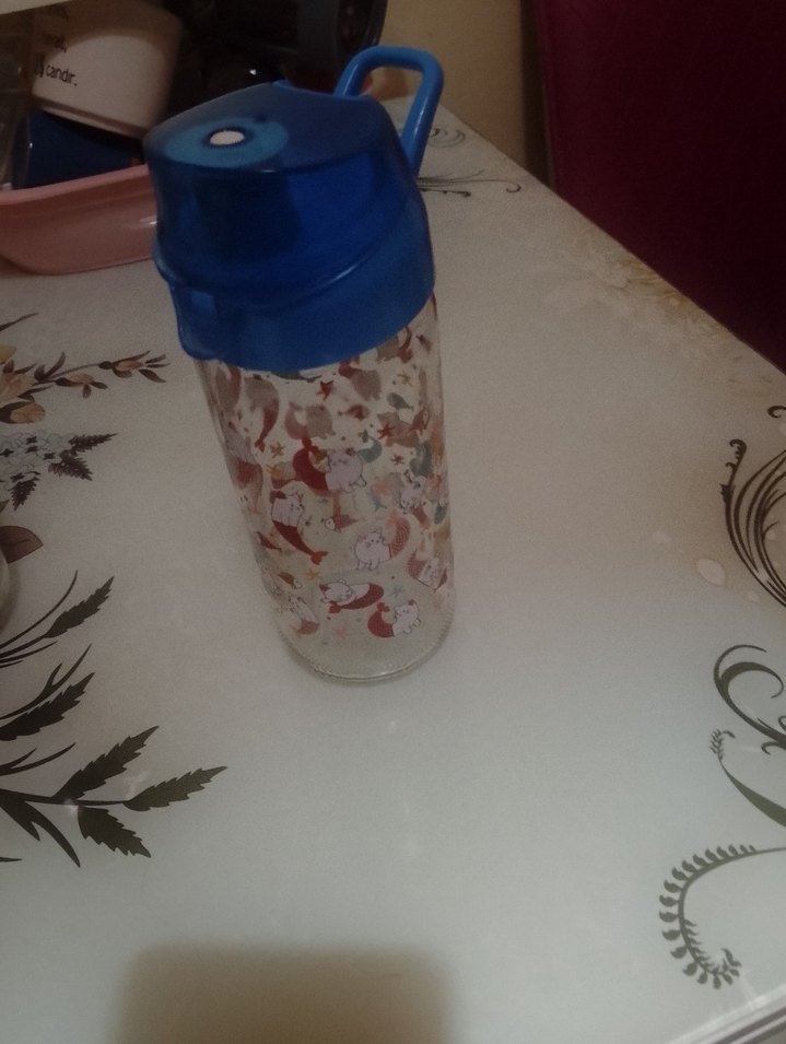 Mavi Kapaklı Çocuk Matara - Görsel 2