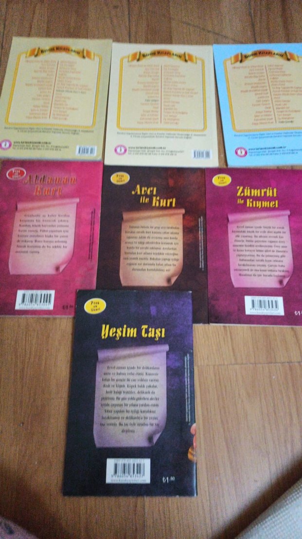 Çocuklar için 7 Kitap Seti - Görsel 2