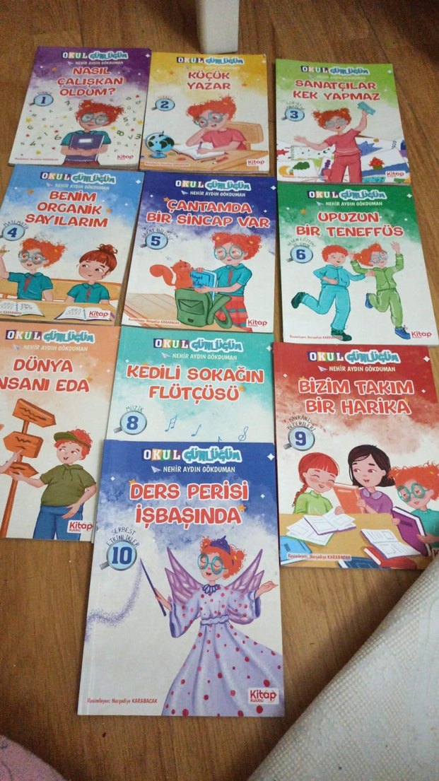Okul Günlüğüm 10 Kitap Seti Çocuk Kitapları - Görsel 2