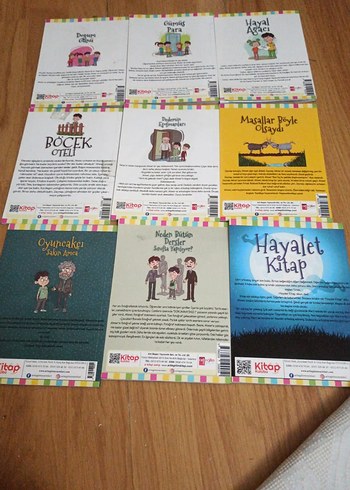 Çocuklar için 9 Kitaplık Masal Seti - Görsel 2