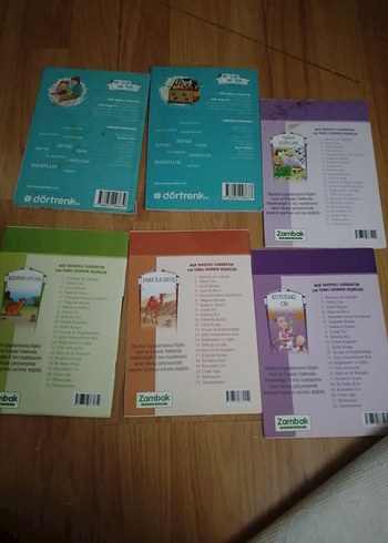 Çocuklar için 5 farklı hikaye kitabı seti - Görsel 2