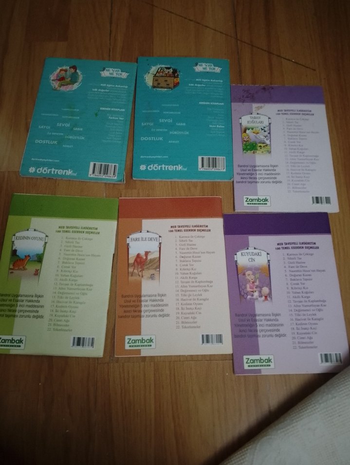 Çocuklar için 5 farklı hikaye kitabı seti - Görsel 2