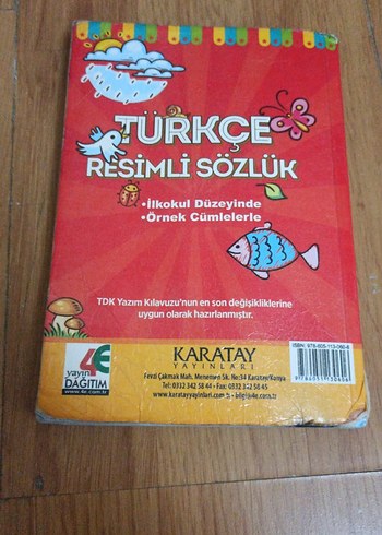 Resimli Türkçe Sözlüğüm - Örnek Cümleli - Görsel 4