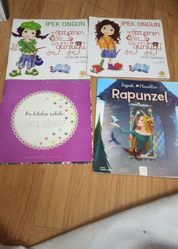 Çocuk Kitapları Seti: Rapunzel ve Günlükler - Görsel 3
