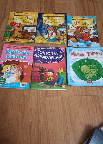 Çocuk Kitapları Seti - Masal ve Hikayeler - Görsel 2
