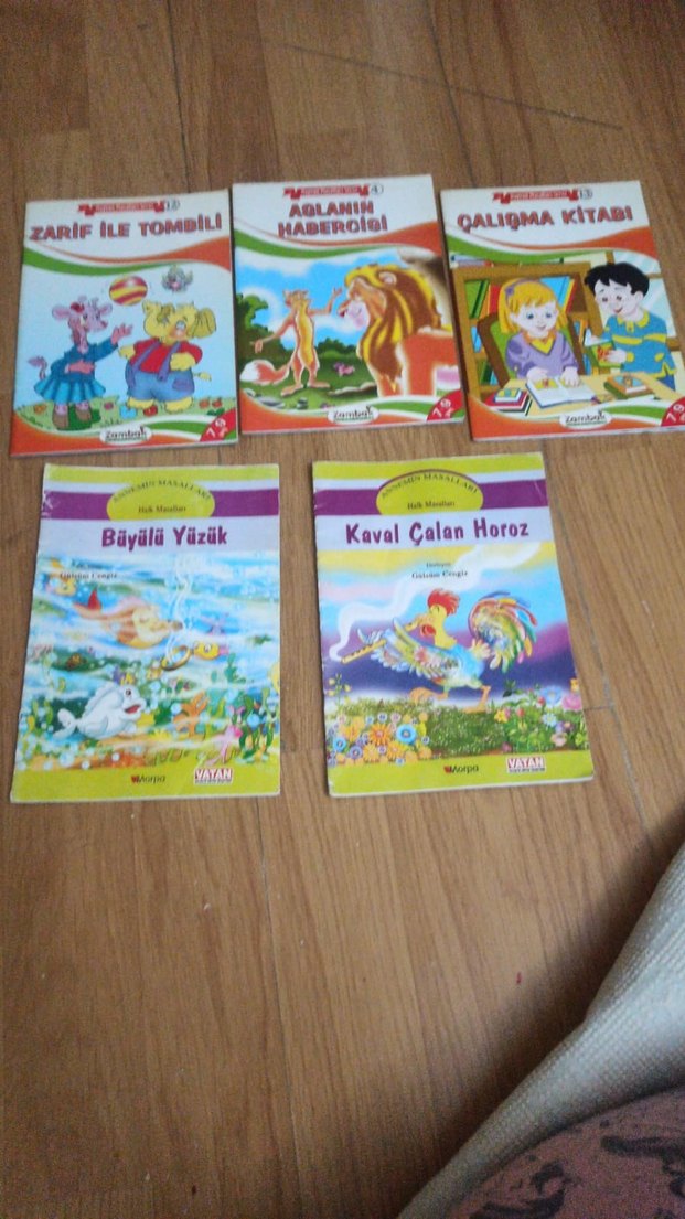 Çocuklar için 6 Kitap Seti - Görsel 3