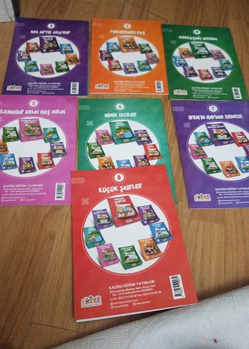 Çocuklar için 8 Kitap Seti - Hikaye ve Şiirler - Görsel 3