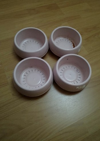 Pastel Pembe Seramik Kase çiçek saksisi - Görsel 2