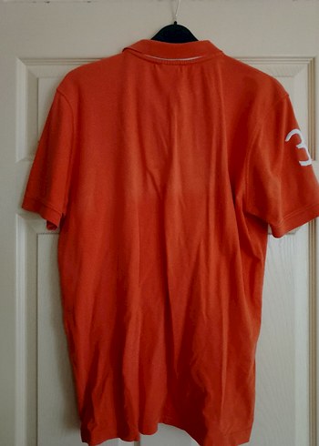 Kırmızı Pamuklu Erkek Polo Tişört - Görsel 4