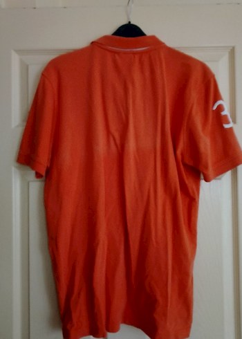 Kırmızı Pamuklu Erkek Polo Tişört - Görsel 3