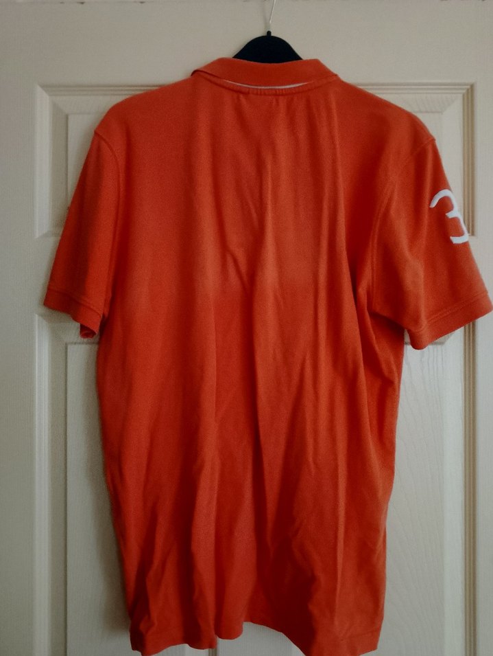 Kırmızı Pamuklu Erkek Polo Tişört - Görsel 4