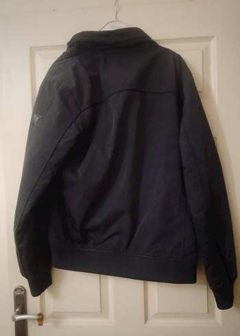 Siyah Fermuarlı Erkek Street Wear Mont - Görsel 8