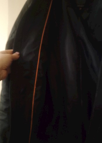 Siyah Fermuarlı Erkek Street Wear Mont - Görsel 5