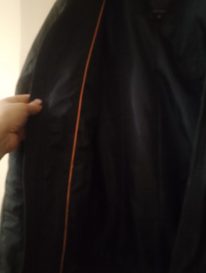 Siyah Fermuarlı Erkek Street Wear Mont - Görsel 5