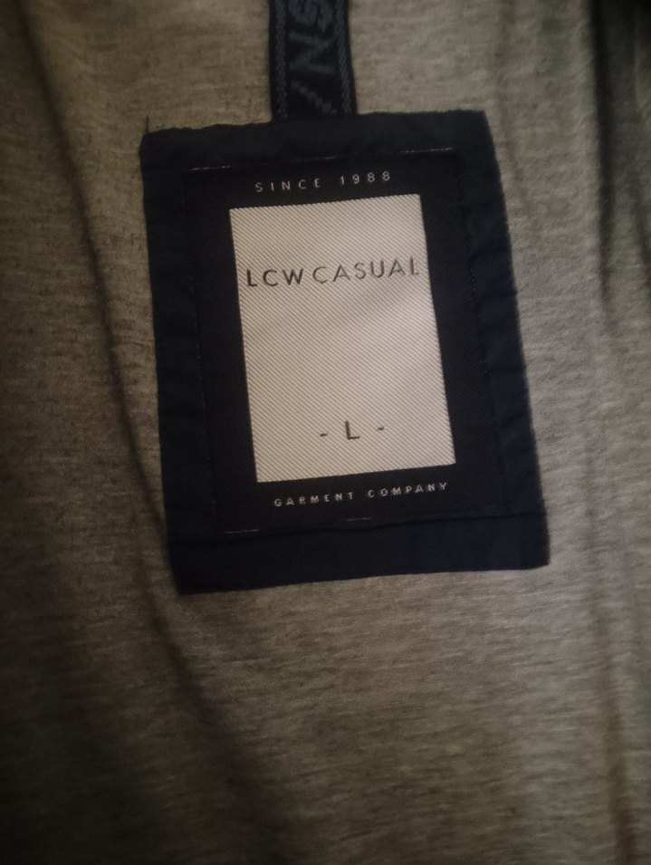 Erkek Mavi Fermuarlı Günlük Mont - Görsel 3