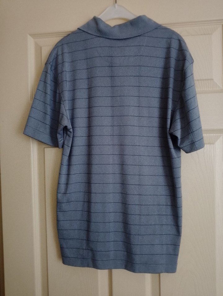 Gri Erkek Polo Yaka Kısa Kollu Tişört - Görsel 3