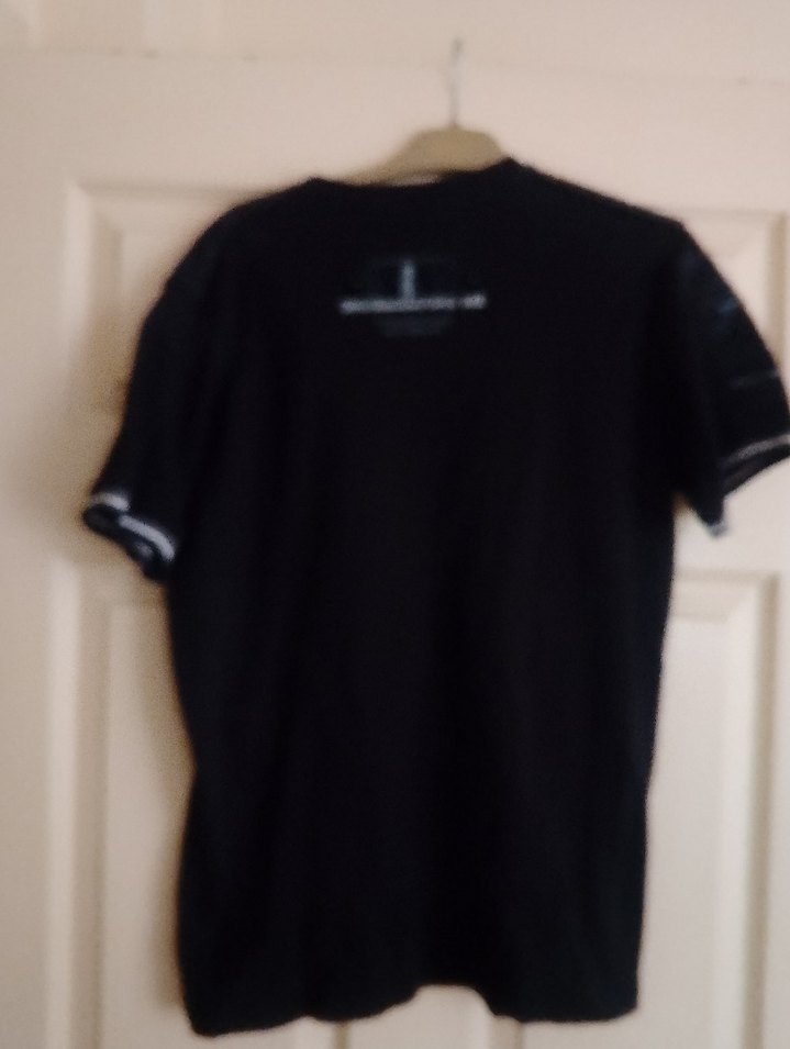 Erkek Siyah Baskılı Regular Fit Tişört - Görsel 4