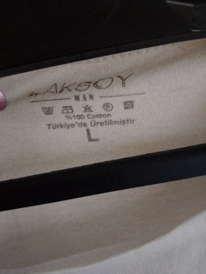 Beyaz Erkek Oversize Baskılı Tişört - Görsel 5