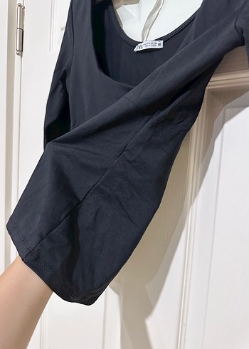 Siyah bluz - Görsel 4