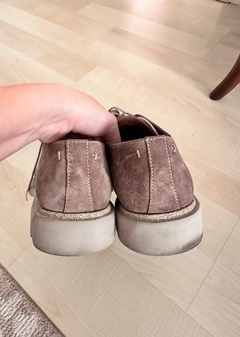 Bej Süet Erkek Klasik Ayakkabı - Görsel 2