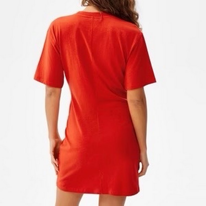 Kırmızı Kadın Elbise - Görsel 3