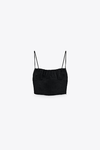 Zara Zara siyah top