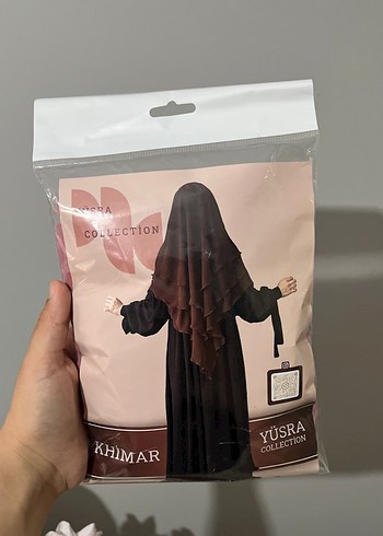 Kahverengi Drapeli Gotik Kadın Başörtüsü