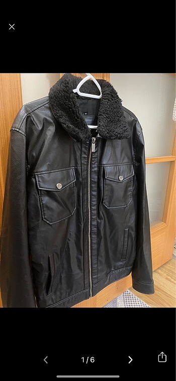 Pierre cardin deri ceket