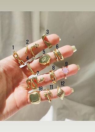 Gold Vintage Yüzük