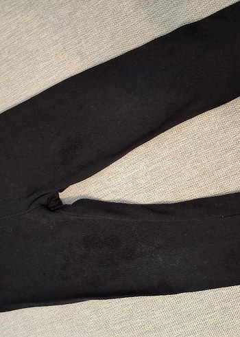 Siyah çocuk tayt - Görsel 2