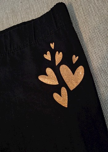 Siyah Kız Kapri Tayt - Görsel 2