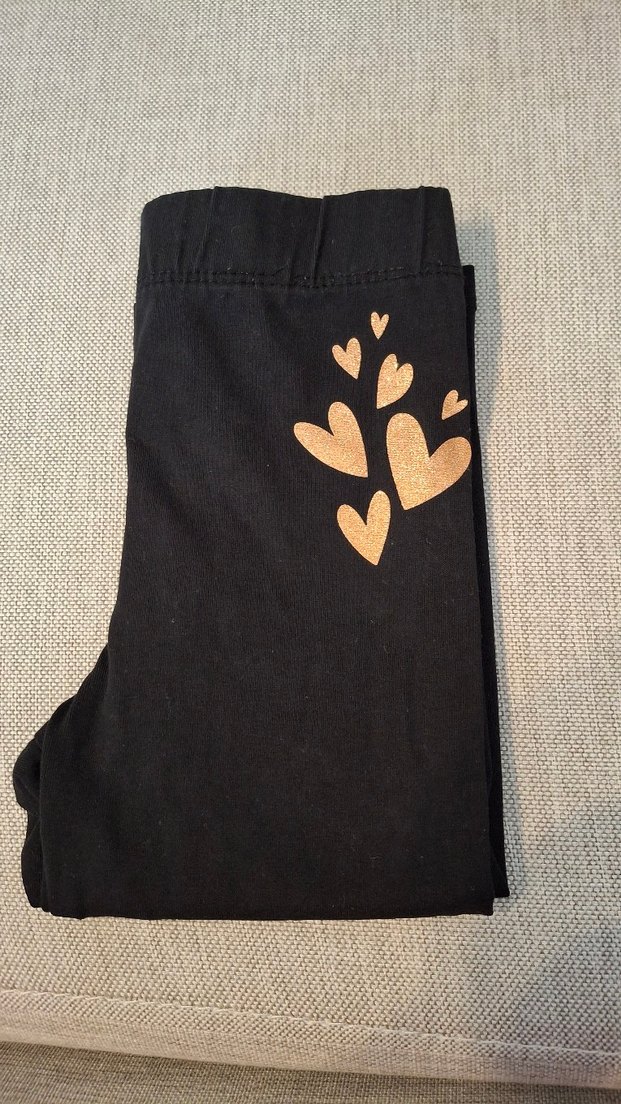 Siyah Kız Kapri Tayt - Görsel 3