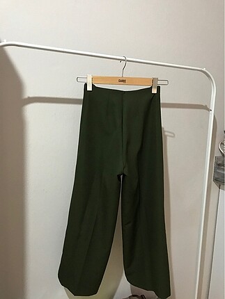 s Beden yeşil Renk Önden fermuarlı pantolon