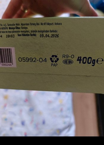 Hero Baby Hero Baby Sütlü 8 Tahıllı Meyveli 400gr