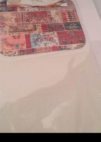  Beden Bohem Çok Renkli Desenli banyo paspasi
