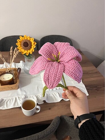 Örgü Ayçiçeği - Görsel 2