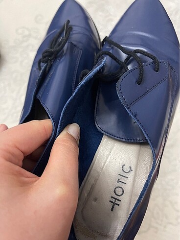 37 Beden lacivert Renk Mavi hotiç ayakkabı