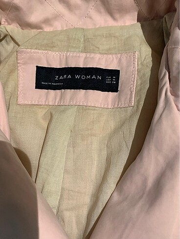 m Beden Orjinal zara trenckot