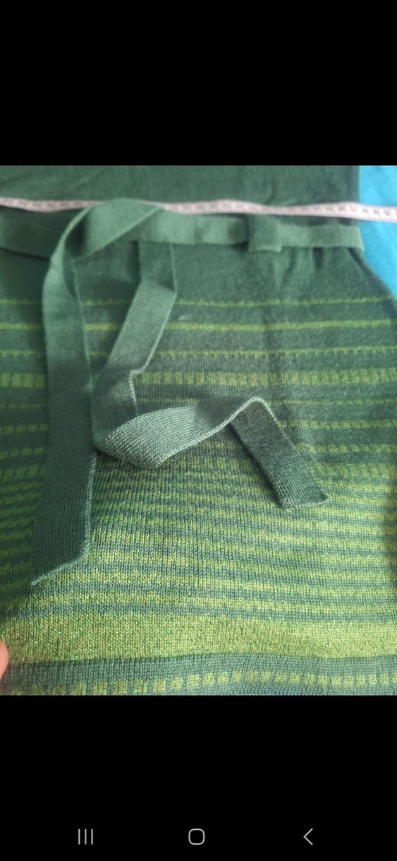 Yeşil Triko Kazak - Görsel 2