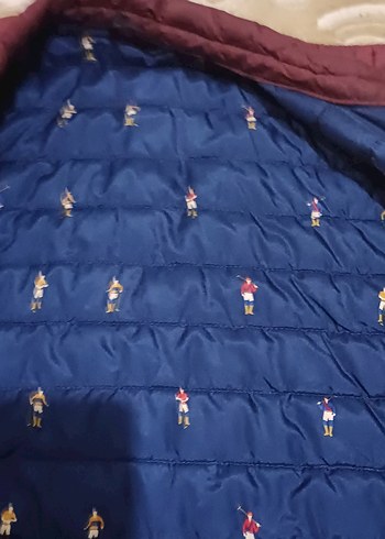 Bordo Fermuarlı Erkek Çocuk  Yelek - Görsel 3