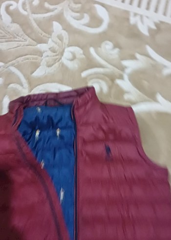 Bordo Fermuarlı Erkek Çocuk  Yelek - Görsel 5