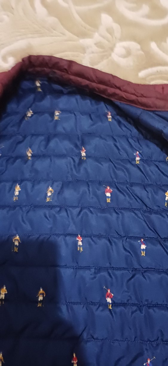 Bordo Fermuarlı Erkek Çocuk  Yelek - Görsel 3