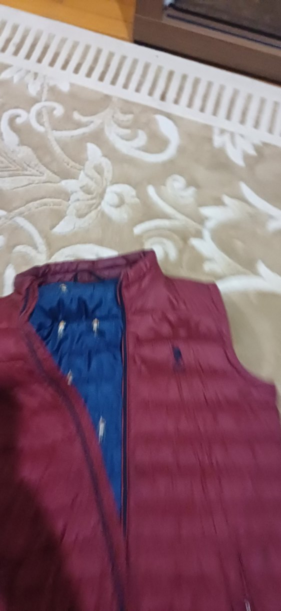 Bordo Fermuarlı Erkek Çocuk  Yelek - Görsel 5