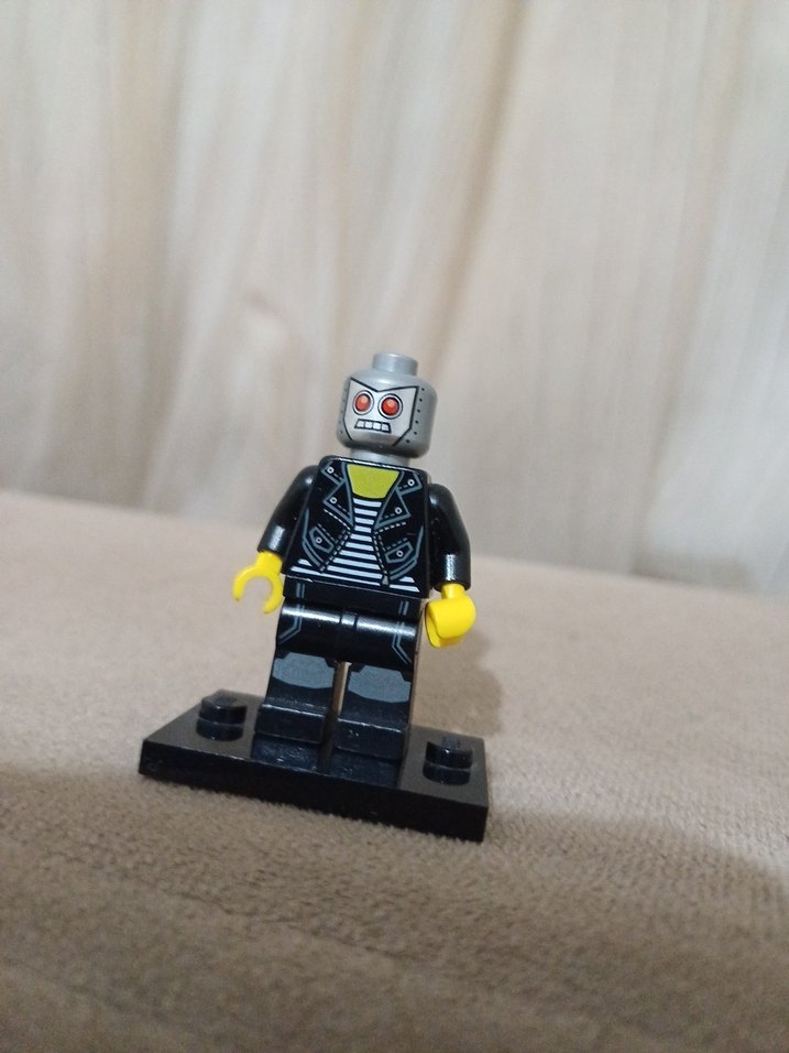 Gri Lego Ninjago Temalı Lego Figürü - Görsel 2